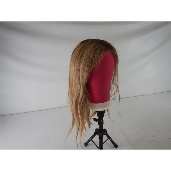 BLONDE UNICORN 24 Inch 100% Human Hair Wig for White Women,HD Lace Front Wig - Picture 2 of 7